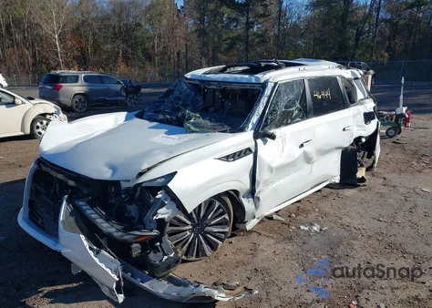2025 Infiniti Qx80 Luxe Awd from USA, damaged, VIN JN8AZ3BE9S9701501